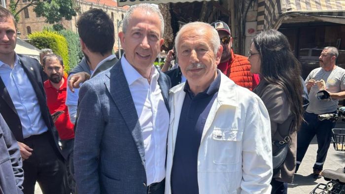Katırcıoğlugil ve Öztürk buluştu! Başarı dileğinde bulundu
